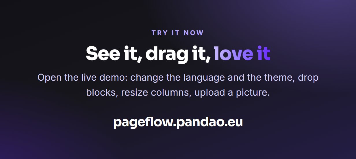 Try the live demo of PageFlow at pageflow.pandao.eu
